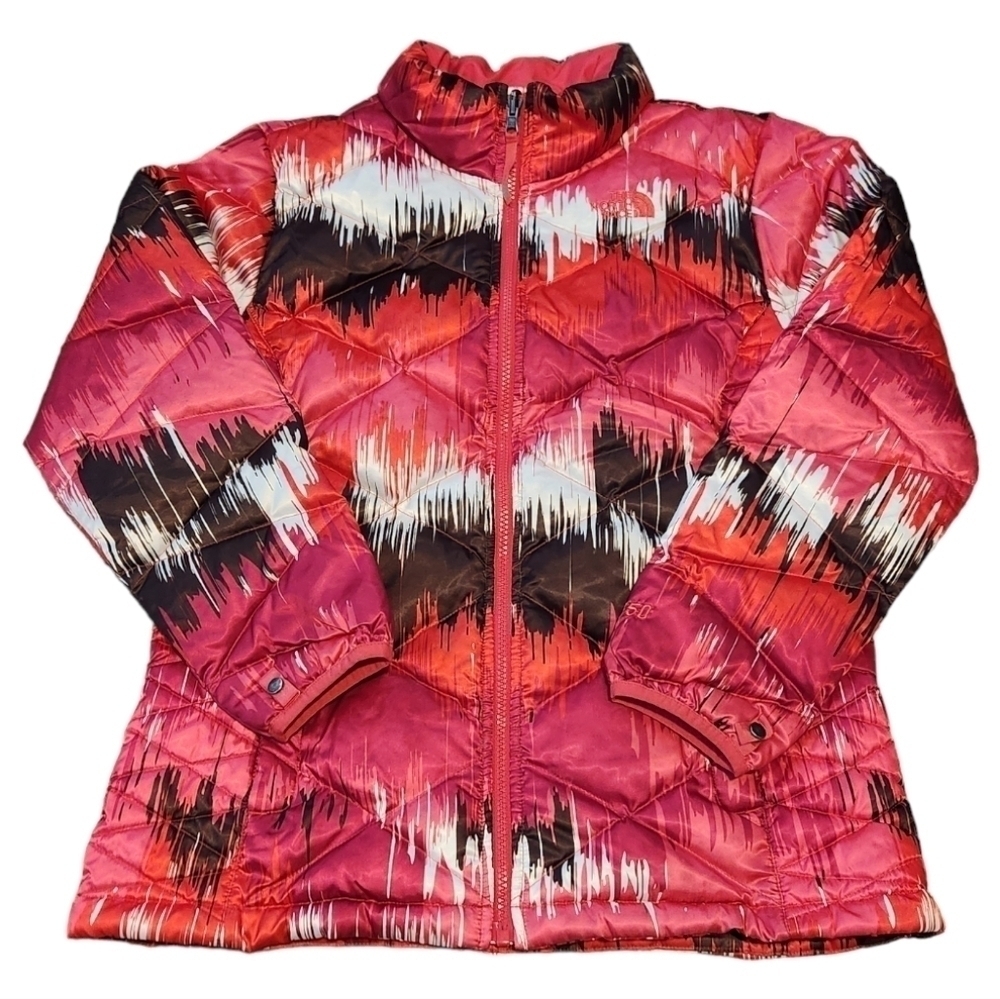 The North Face Big Girl's Winter Goose Down 550 Puffer Jacket Coat, X-Large / 18 - Picture 2 of 12
